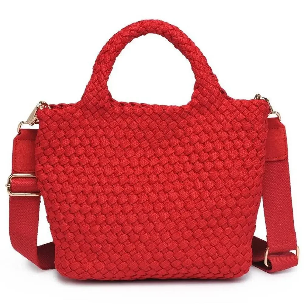 Sky's The Limit Small Sustainable Crossbody Bag | Red